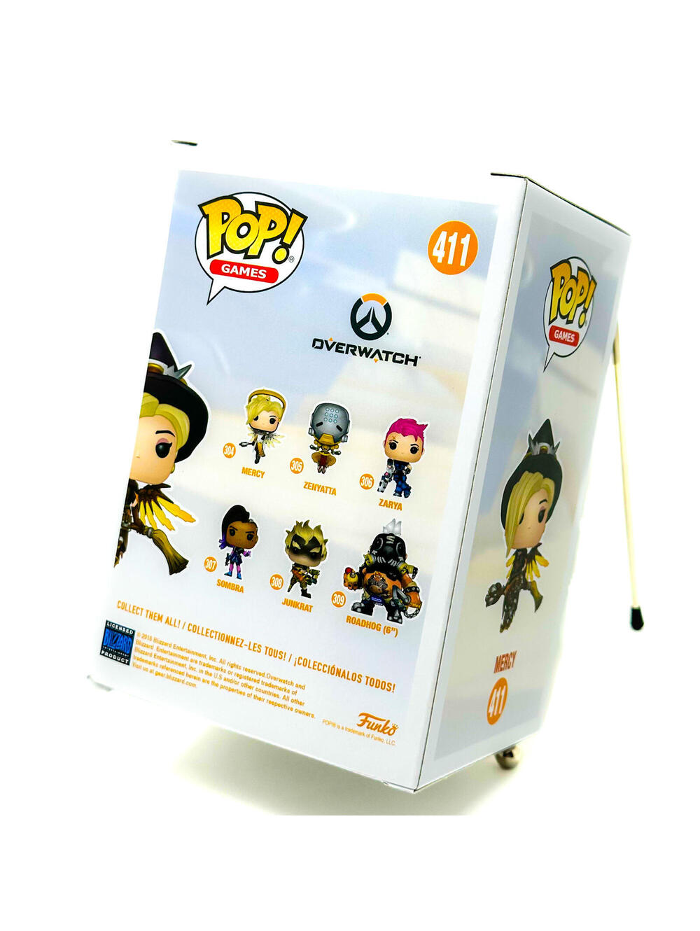 Funko Pop Witch Mercy 411 Overwatch Game 2018 Blizzard Exclusive Vinyl Figure - Picture 2 of 2